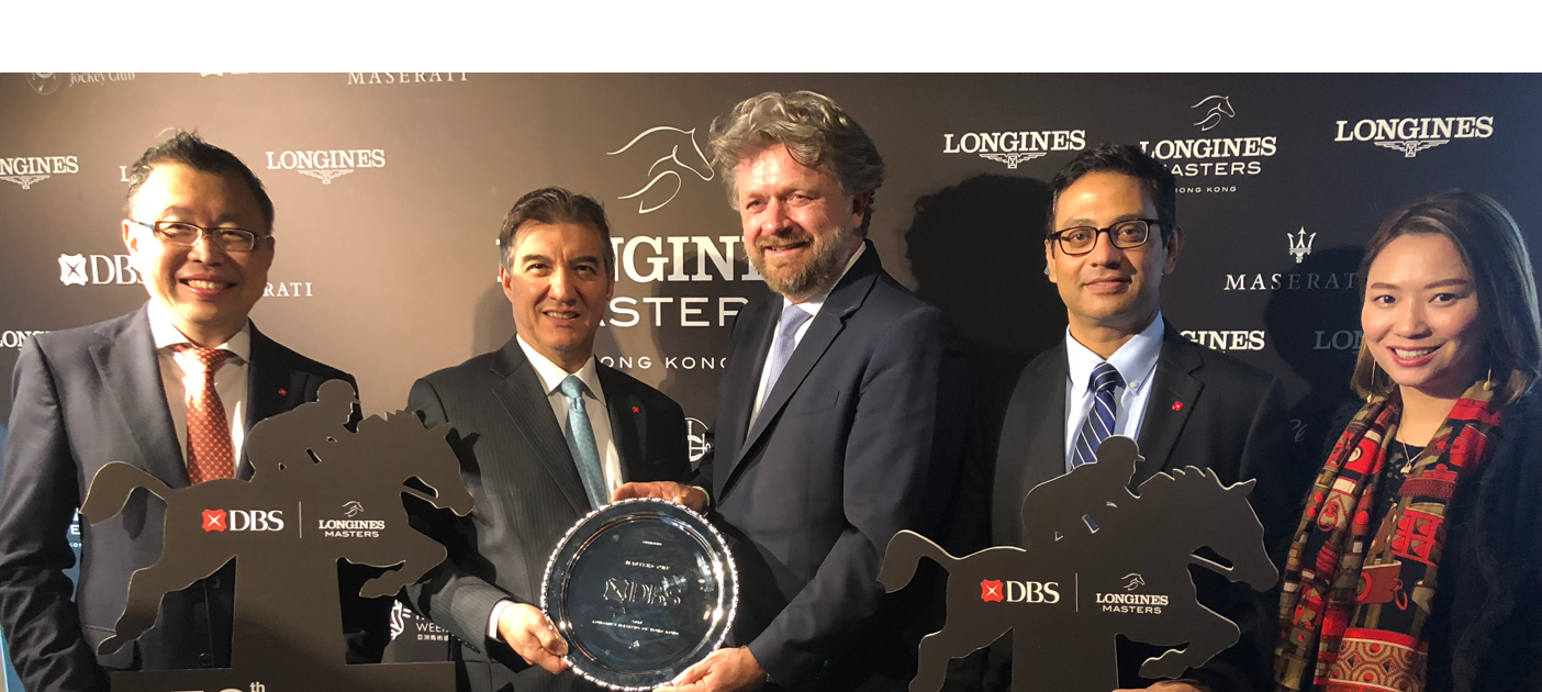 DBS Hong Kong announced today a partnership with Longines Masters